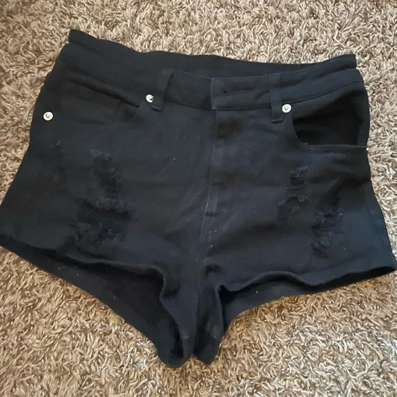 Divided H&M distressed Shorts size US 4 - Picture 1 of 4